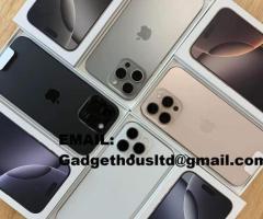 Apple iPhone 16 Pro Max, iPhone 16 Pro, iPhone 16, iPhone 16 Plus, Samsung S25 Ultra, Sony PS5 Pro