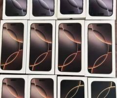 Apple iPhone 16 Pro 128GB = 550 EUR , iPhone 16 Pro Max 256GB = 650 EUR, iPhone 16 128GB = 420 EUR