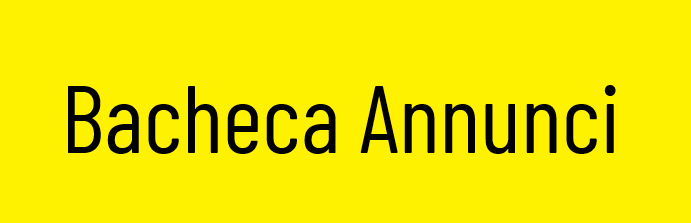 Bacheca Annunci
