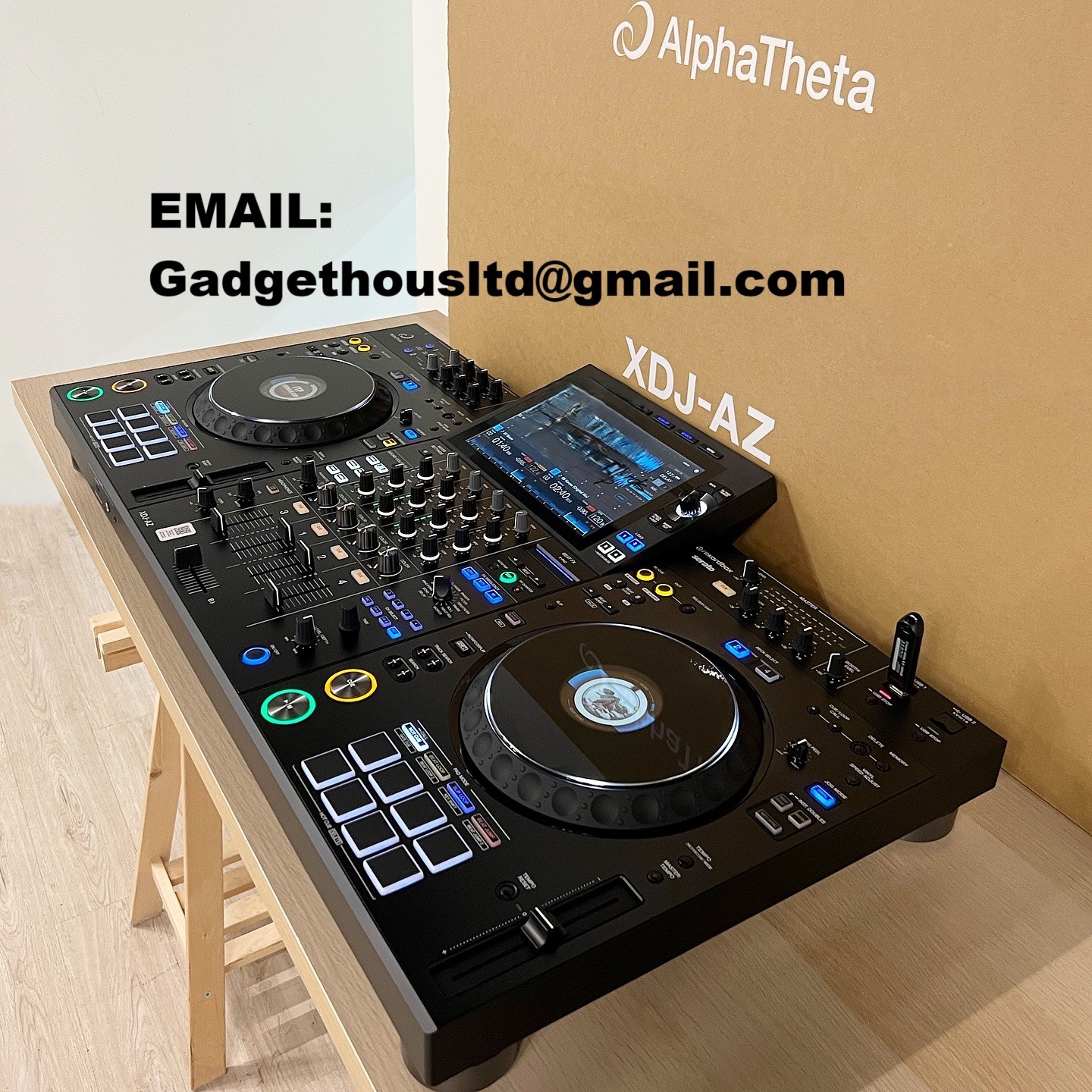 AlphaTheta XDJ-AZ, AlphaTheta OMNIS-DUO, Pioneer DJ OPUS-QUAD, Pioneer DJ XDJ-RX3, Pioneer XDJ-XZ, Pioneer DJ DDJ-FLX10, AlphaTheta DDJ-GRV6, Pioneer DDJ-1000, Pioneer DDJ-1000SRT, Pioneer DJ DDJ-REV7, Pioneer CDJ-3000, Pioneer DJM-A9, Pioneer DJ DJM-V10